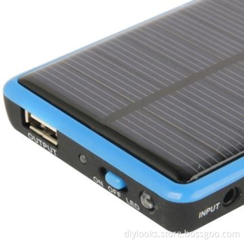 Mobile Phone Emergency Power Station with Solar Charger